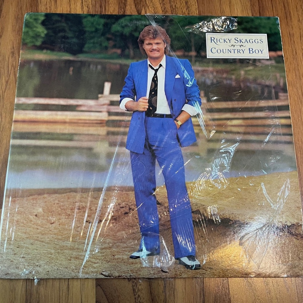 Ricky Skaggs Country Boy Vinyl LP 1984 Epic FE 39410 Neotraditional Country EX